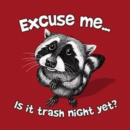 Excuse Me Racoon