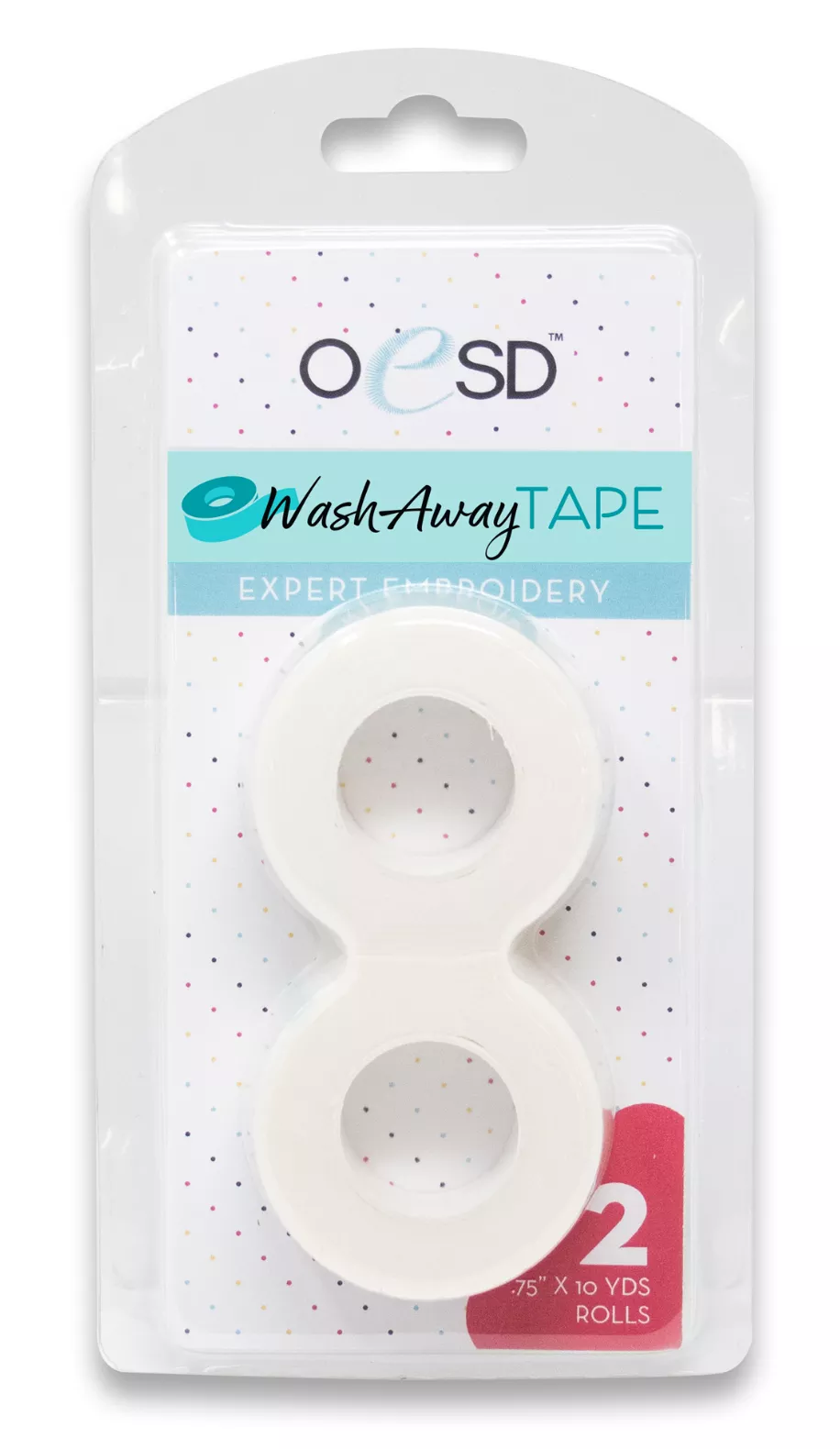 Expert Emb WashAway Tape 3/4" x 8 yd