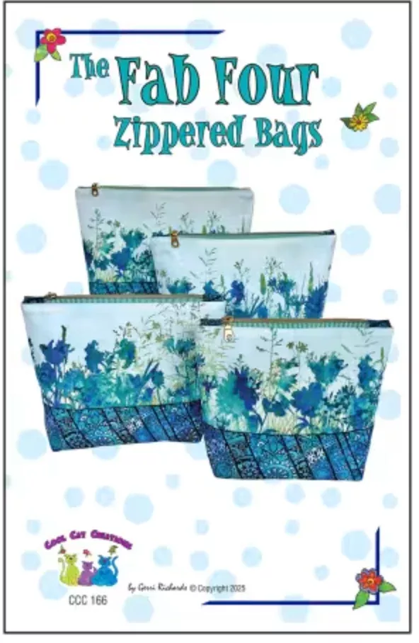 The Fab Four Zippered Bags