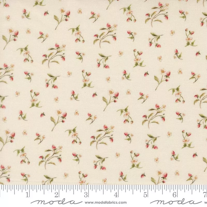 Fable and Fern : Berry Bramble Eggshell - #40063-11 - Watercolour Heart
