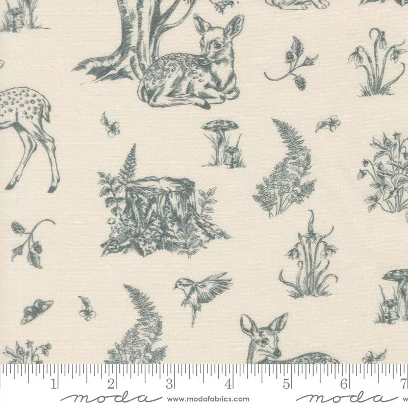 Fable and Fern : Fawn Fables Eggshell - #40062-11 - Watercolour Heart