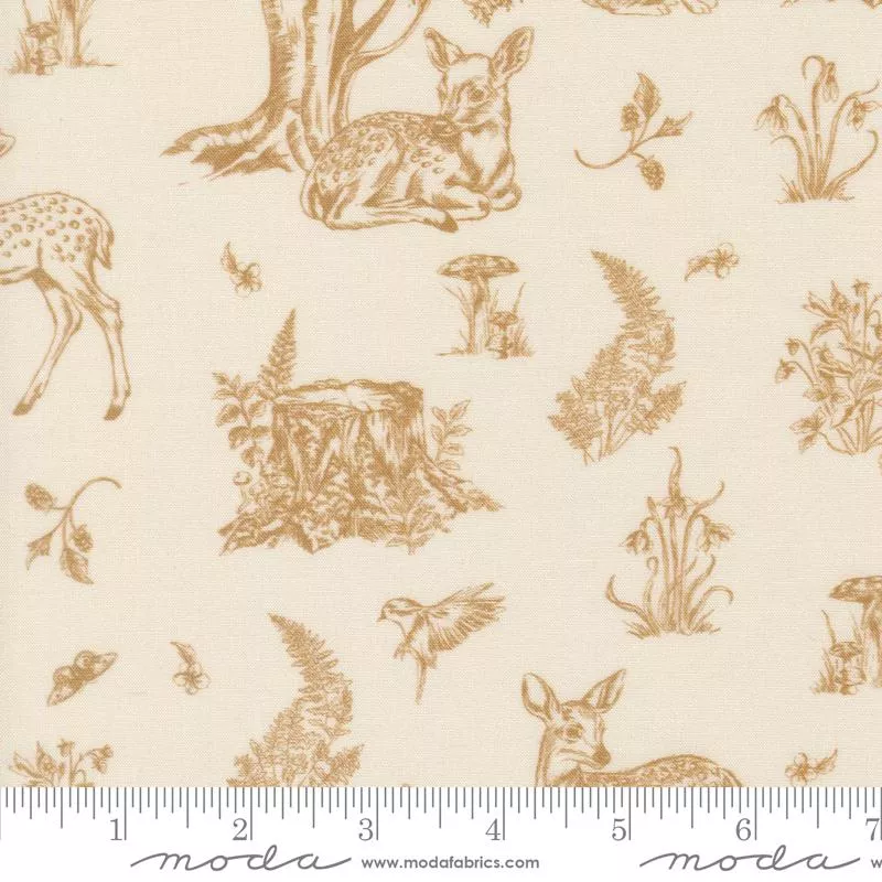 Fable and Fern : Fawns Fables Golden - #40062-12 - Watercolour Heart