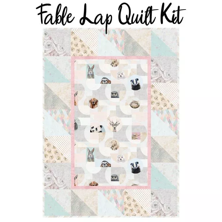 Fable Lap Quilt Kit with Sweet Child of Mine from Studio E