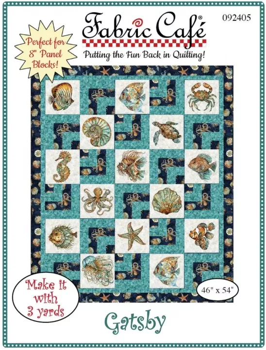 Fabric Cafe - Gatsby - 3 Yard Quilt 0