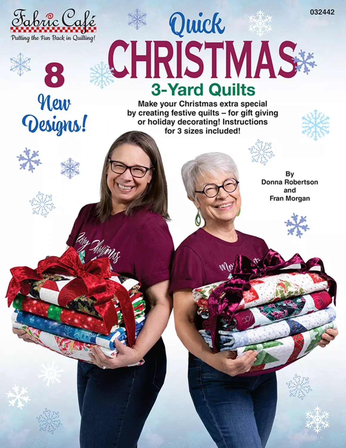 Fabric Cafe Quick Christmas 3 Yard Quilts Pattern Book