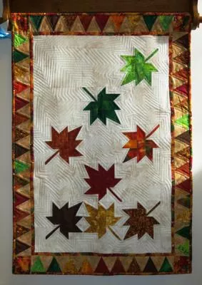 Falling Leaves Wall Hanging Pattern- FQF
