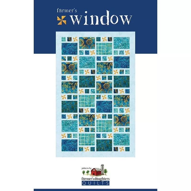 Farmer's Window Quilt Pattern by Farmer's Daughter Quilts