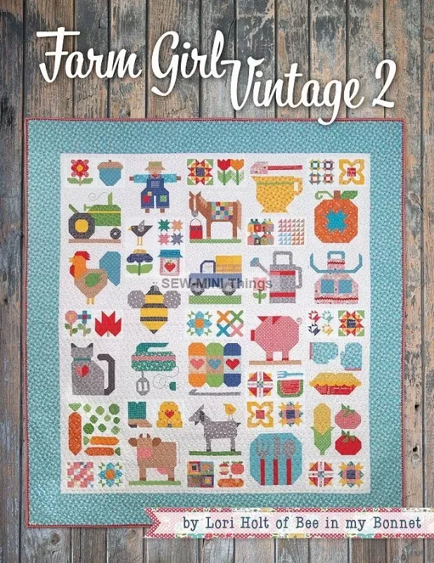 FARMGIRL VINTAGE 2 BOOK FROM IT’S SEW EMMA