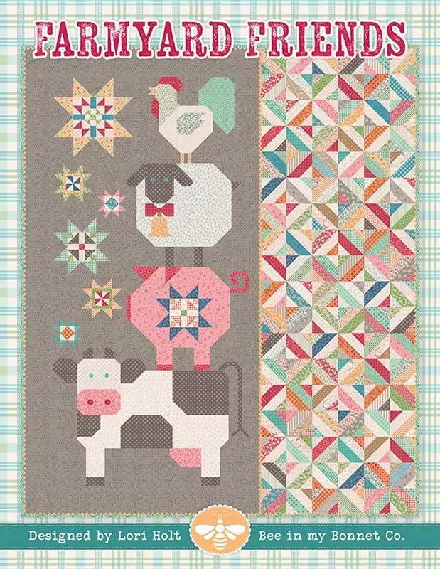 Farmyard Friends: Quilt Pattern - #ISE 318 - Lori Holt