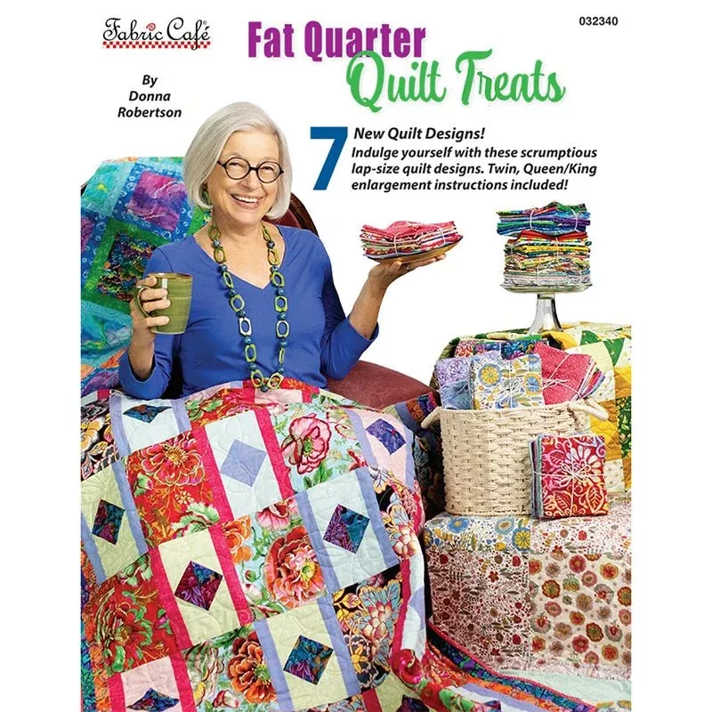 Fat Quarter Quilt Treats Quilt Book from Fabric Cafe
