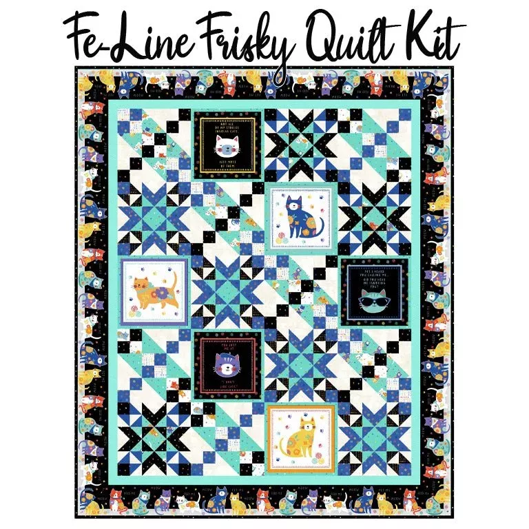 Fe-Line Frisky Quilt Kit from Wilmington