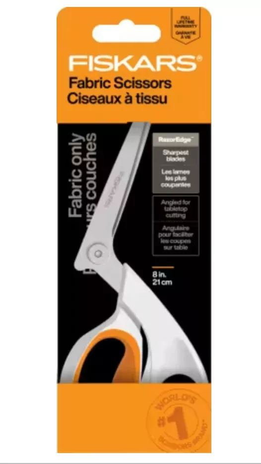 Fiskars RazorEdge 8in Fabric Tabletop Shears