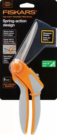 Fiskars RazorEdge Easy Action Fabric Scissors