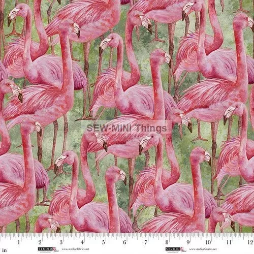 FLAMINGO FLING FROM STUDIO E FABRICS