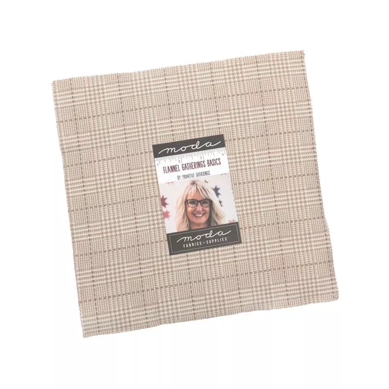 Flannel Gatherings Basics : Layer Cake - #49340LCF - Moda Precuts