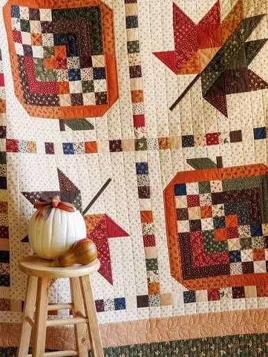 Flannel Season : Lap Quilt 80" x 80" - #870827