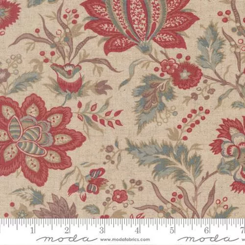 Fleur De Paris - Moda - French General - Mochi Linen - Pearl 513990-11L