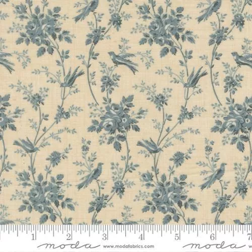 Fleur De Paris - Moda - French General - Pearl French Blue 513996-12