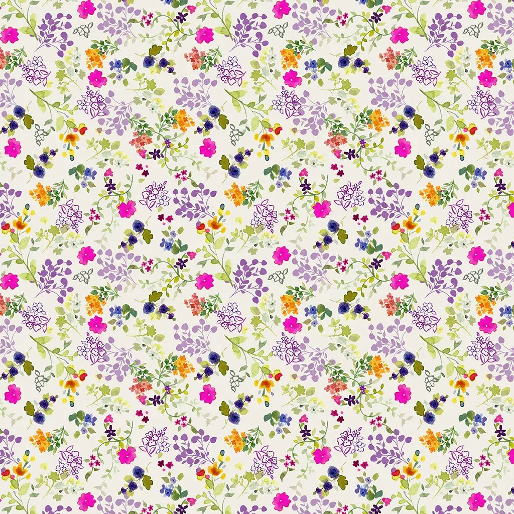 Fleur de Rose - Viney Floral Light Cream