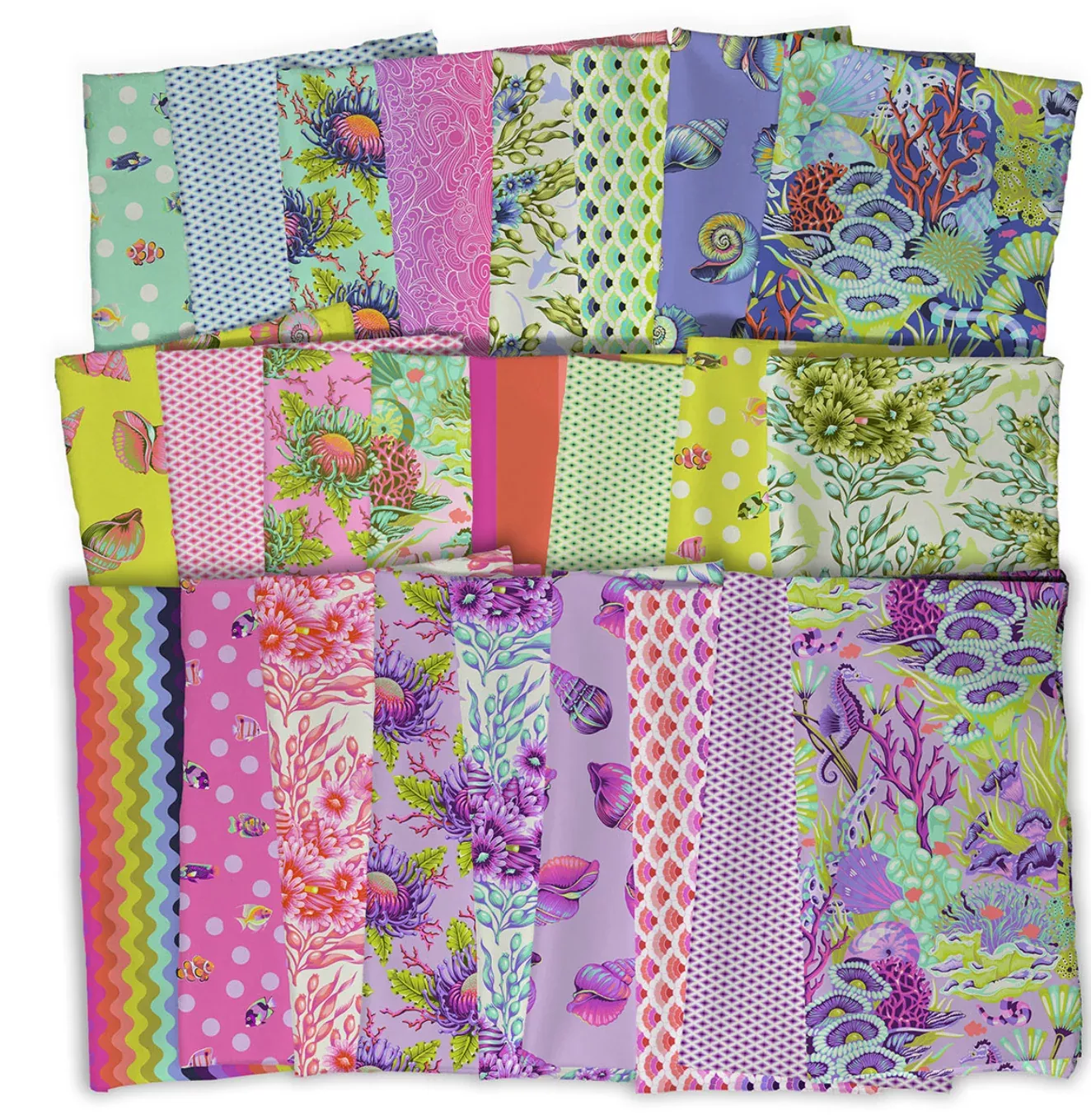 Floral Reef-Tula Pink-25 Fat Quarter Bundle