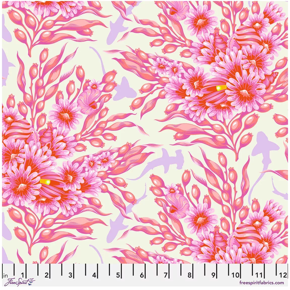 Floral Reef-Tula Pink-Shadow Sharks-Delphine