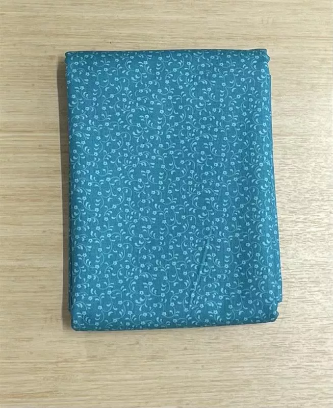 Floret- Teal 3 Yard Cut