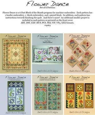 Flower Dance Pattern Full Set