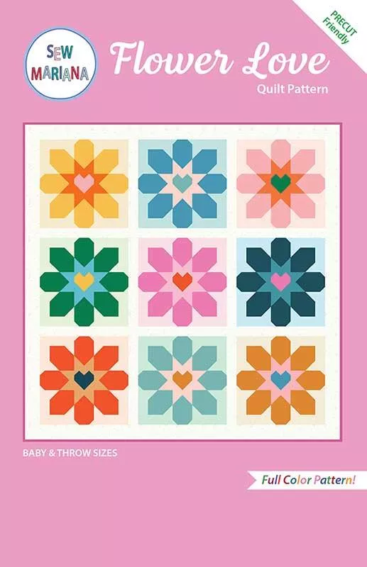 Flower Love Pattern : #SMA103 - Sew Mariana#1