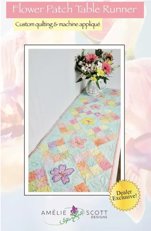 Flower Patch Runner Pattern