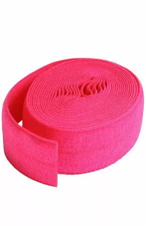 Fold-over Elastic - 3/4" - 2 yds -by Annie - SUP211-2-Lipstick
