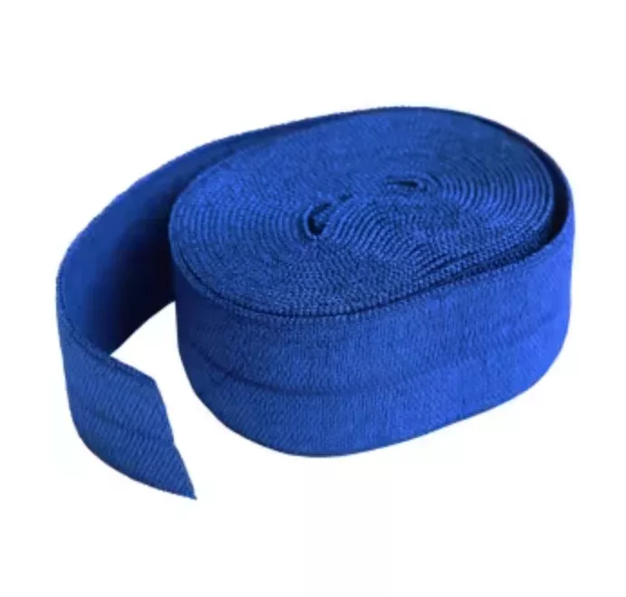 Fold-over Elastic 3/4in x 2yd Blast off Blue