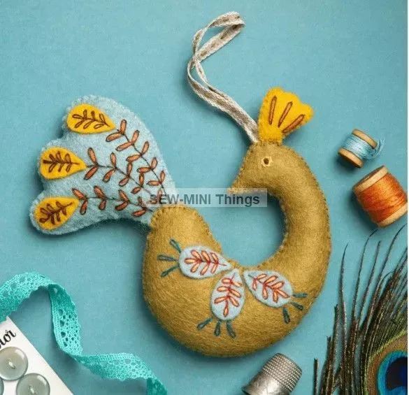 FOLK PEACOCK BY CORINNE LAPIERRE
