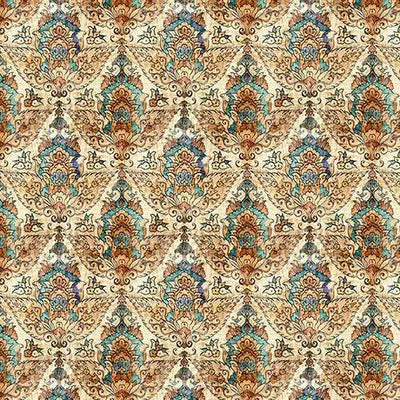 Folklore - Medieval Crest Geo- Dk Tan 2600-31646-A by QT Fabrics