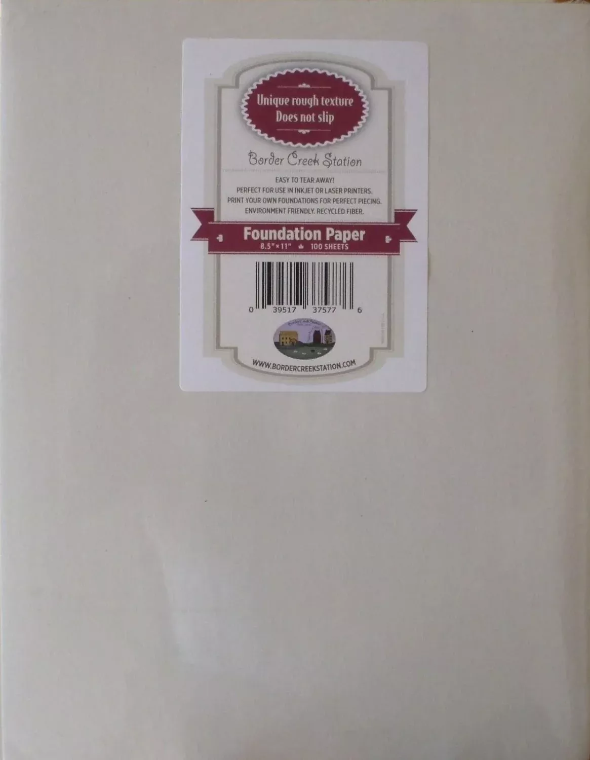 Foundation Papers by Border Creek Station (8.5" x 14") 100 Sheets