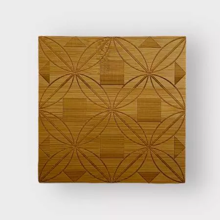 Four Palms Square Coaster Set BQ-BCSFP