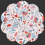 Fourth of July from Bloomin' Americana