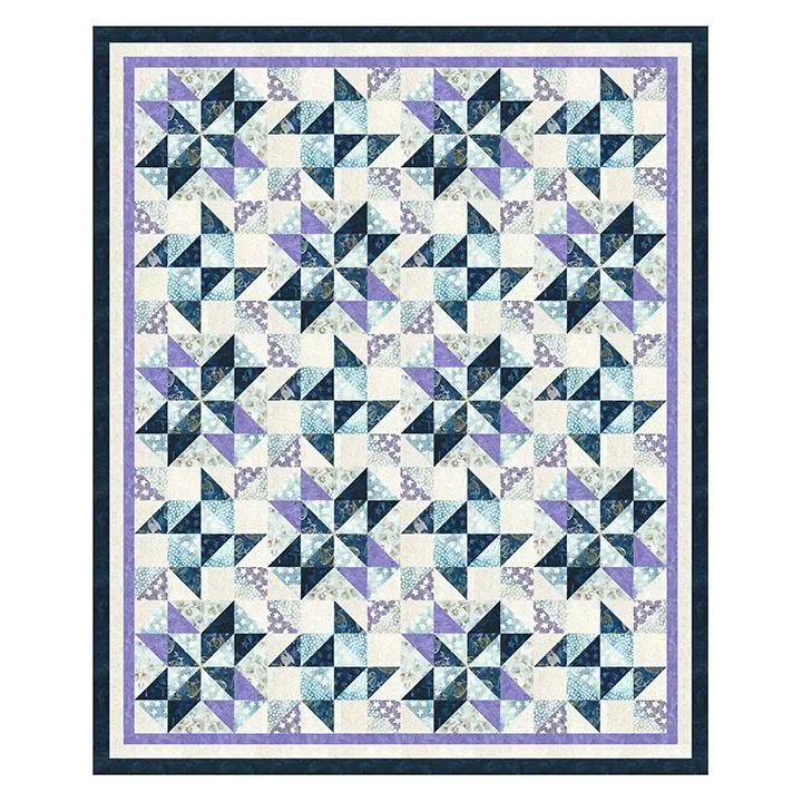 Frozen Fog - PATTERN - PTNB0593 - 55.5" x 67.5"