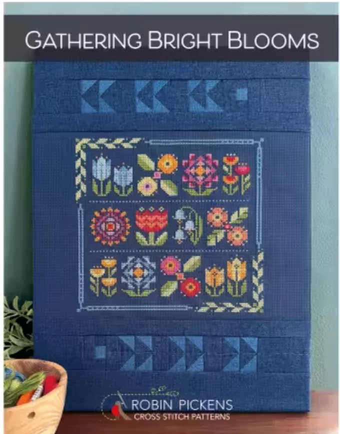 GaGathering Bright Blooms Pattern