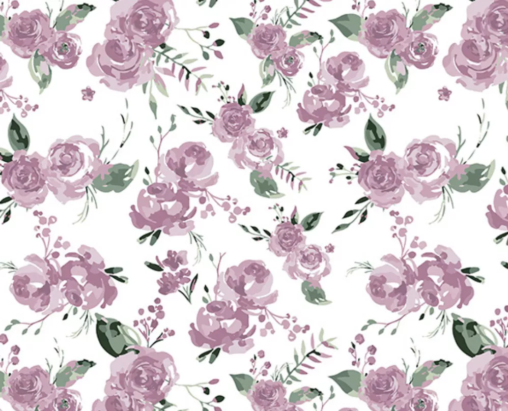 Garden Bouquet Quilting Cuddle SNOW