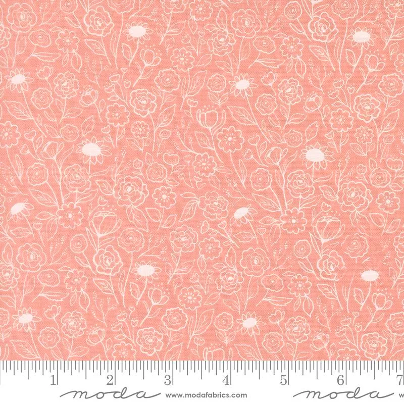 Garden Glam : Flower Doodles Carnation - #5272-13 - Lella Boutique