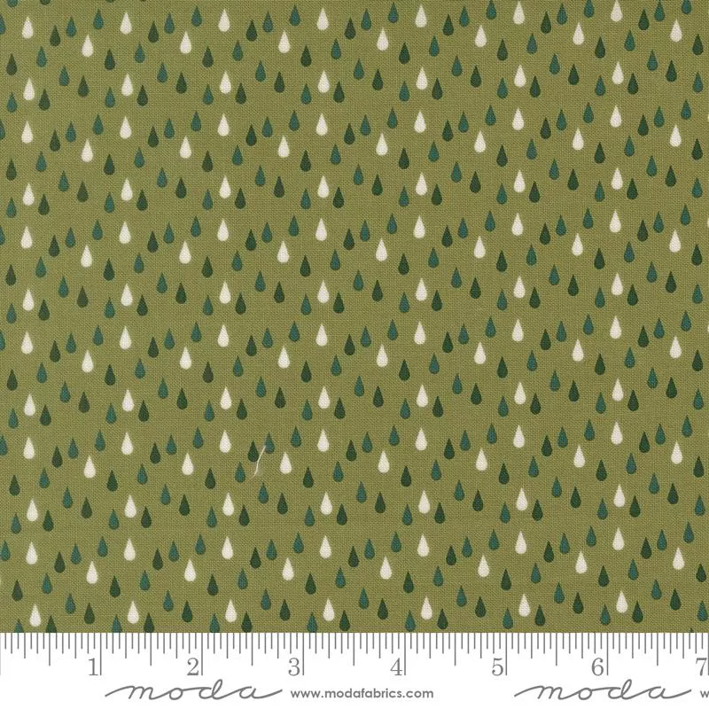 Garden Glam : Raindrop Dots Grass - #5274-16 - Lella Boutique