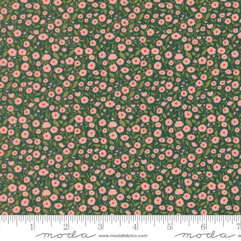 Garden Glam : Wild N Free Teal - #5271-18 - Lella Boutique