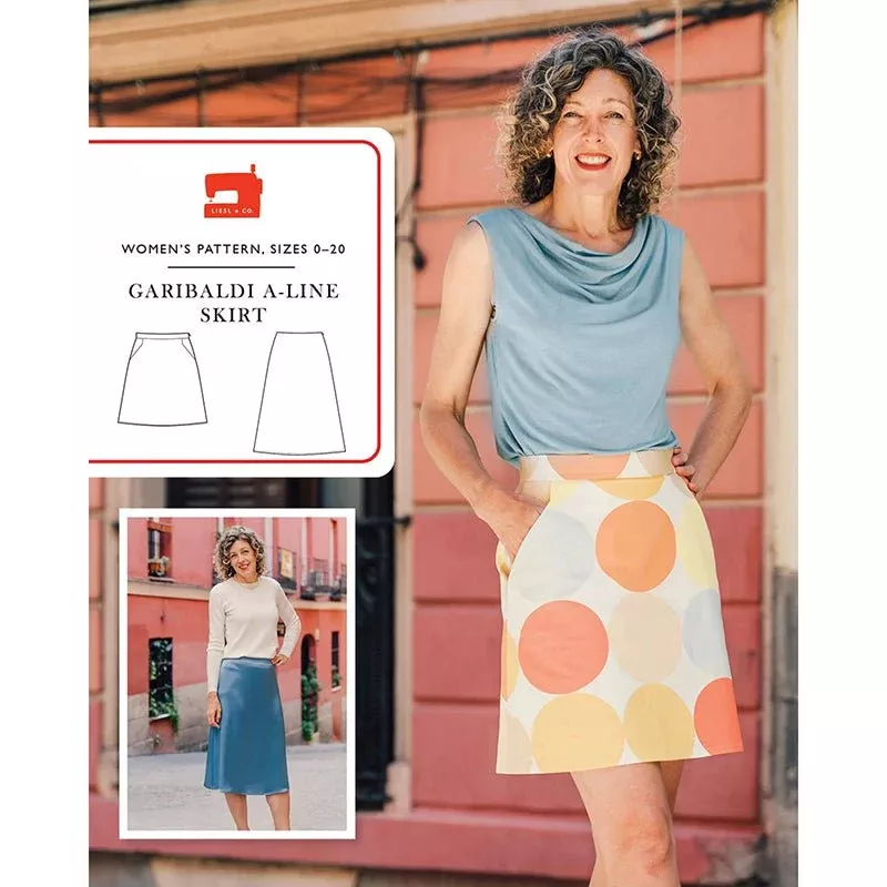 Garibaldi A-Line Skirt Pattern Sizes 0-20