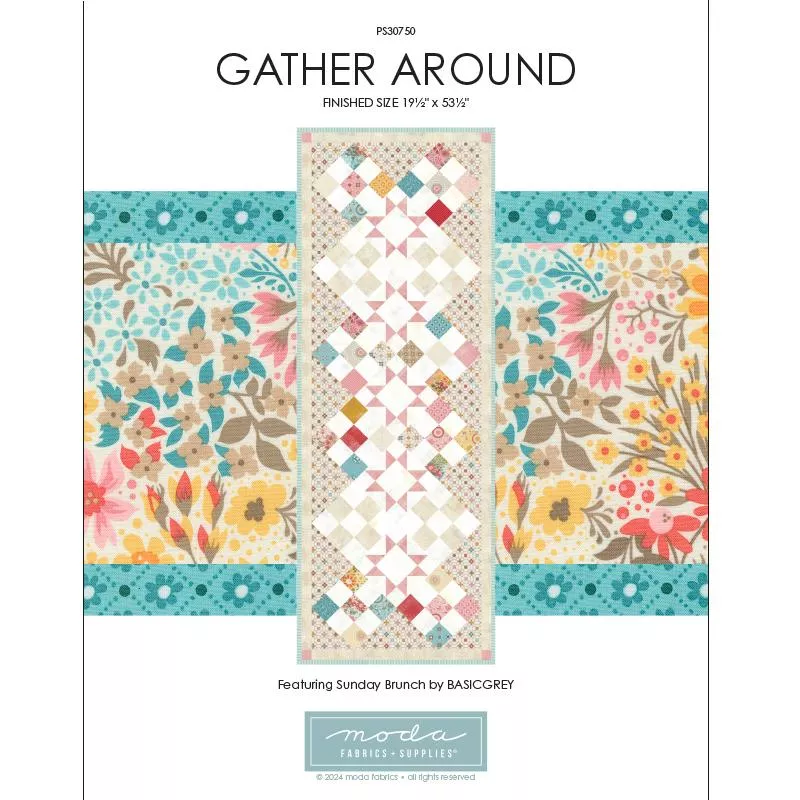 Gather Around Table Runner Pattern