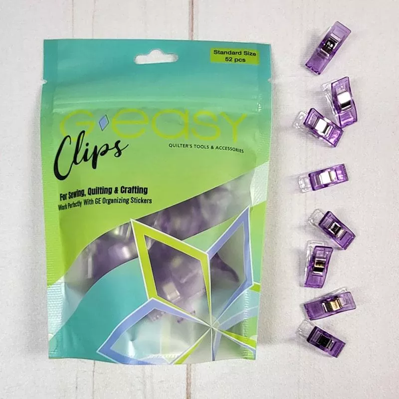 GEasy Organizing Clips Small Purple