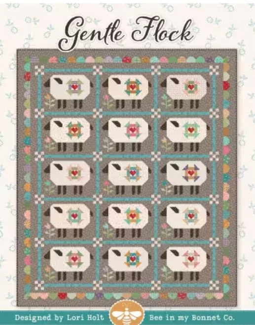 Gentle Flock Pattern - Designed by Lori Holt of Bee in my Bonnet Co.