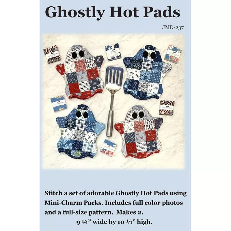 Ghostly Hot Pads Pattern by J. Minnis Designs