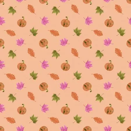 Ghouls Night Out : Peach Autumn - #ST-DPJ3387PEACH - Dear Stella