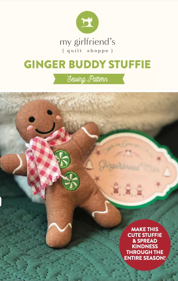 Ginger Buddy: Sewing Version (Downloadable Sewing Pattern)