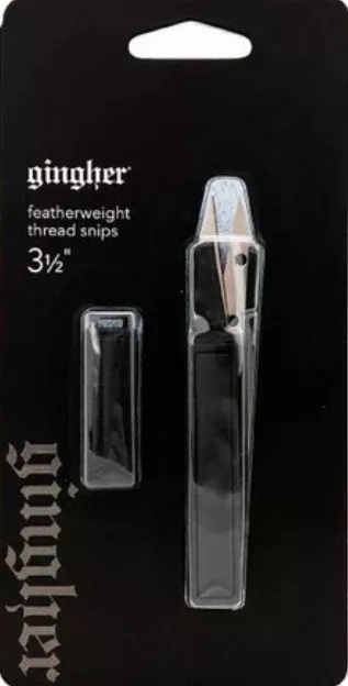 Gingher Featherweight Thread Snips 3 1/2" with Cover